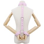 3-in-1 SM Bondage Set with Collar and Handcuffs - Image 9