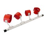 Locking Wrist and Ankle Spreader Bar With Cuffs - Image 9