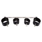Locking Wrist and Ankle Spreader Bar With Cuffs - Image 2