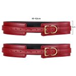 Leather Erotic Thigh Cuffs - Image 7