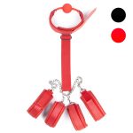 Silicone Gag Collar With Cuffs - Image 6