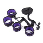 Purple And Black Bed Restraint Kit - Image 2