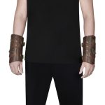 Steampunk Cutout Rivets Gloves - Image 3