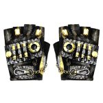 Half Finger Steampunk Gloves - Image 2