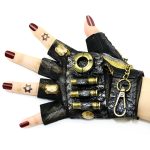 Half Finger Steampunk Gloves - Image 3