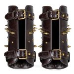 Men Leather Bracers Zipper - Image 7