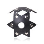 Erotic Leather Non Piercing Nipple Pasties - Image 4