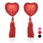 Heart Breaker  Lace Nipple Pasties With Tassels - Image 6
