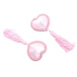 Heart Breaker  Lace Nipple Pasties With Tassels - Image 11