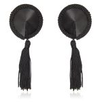 Satin Lace Nipple Covers With Tassels - Image 7