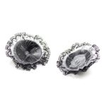 Black Nipple Pasties with Lace Overlay - Image 4