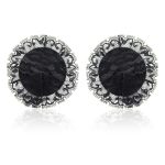 Black Nipple Pasties with Lace Overlay - Image 5