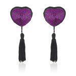Heart Stones Nipple Covers With Tassels - Image 8