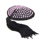 Heart Stones Nipple Covers With Tassels - Image 9