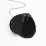 Heart Shaped Black Nipple Covers With Stones - Image 3