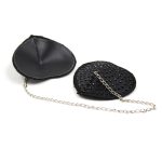 Heart Shaped Black Nipple Covers With Stones - Image 5