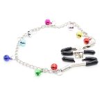 Ornament Adjustable Nipple Clamps with Bell Chain - Image 2