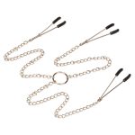 Nipple Tweezers and Clit Clamp with Chain - Image 5