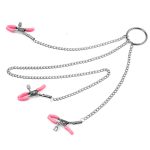 Nipple Clamps and Clit Clamp with Chain - Image 8