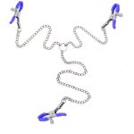 Nipple Clamps and Clit Clamp with Chain