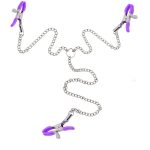 Nipple Clamps and Clit Clamp with Chain - Image 2
