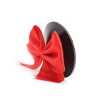 Red Bow Nipple Pasties - PVC - Image 3