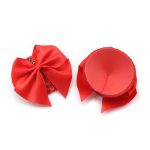 Bow Nipple Pasties - Red Scales