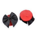 Bow Nipple Pasties - Red Scales - Image 2