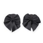 Bow Nipple Pasties - Black Scales - Image 7