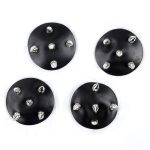 Rivet Front Leather Nipple Pasties - Image 2