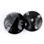 Rivet Front Leather Nipple Pasties - Image 3