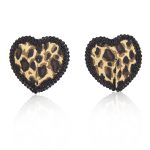 Black Tassel Leopard Pasties Nipple Covers - Image 4