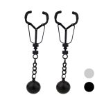 Weighted Orbs Nipple Clamps