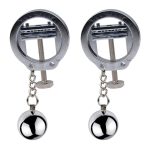 Weighted Orbs Torture Nipples Clamps - Image 2