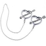 Cupid Nipple Press Clamps With Chain - Image 5