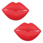 Red Lips Nipple Covers - Image 6