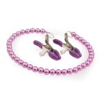 Nipple Clamps With Colorful Pearl Chain - Image 7