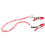 Nipple Clamps With Colorful Pearl Chain - Image 3