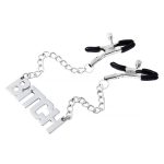 Nipple Clamp With Chain - Bitch - Image 6