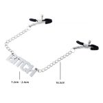 Nipple Clamp With Chain - Bitch - Image 4