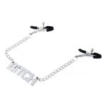 Nipple Clamp With Chain - Bitch - Image 5