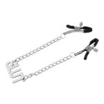 Nipple Clamp With Chain - Slut - Image 3