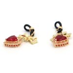 Metal Heart Shaped Non-Piercing Nipple Clamps - Image 3