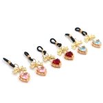 Metal Heart Shaped Non-Piercing Nipple Clamps - Image 4