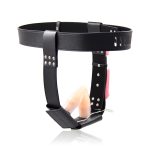 Female Chastity Belt With Double Vibration Plug - Image 3