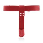 Female Chastity Belt With Double Vibration Plug - Image 5