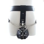 Leather Male Chastity Belt Options - Image 6