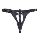 Womens Leather Chastity Thong - Image 5
