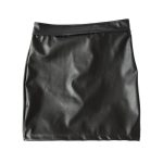 Open Back Leather Skirt - Image 2