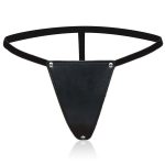 Faux Leather Bikini Panty